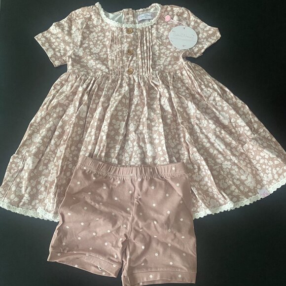 NWT SweetHoney Nora Set In Plum Floral - Picture 1 of 13
